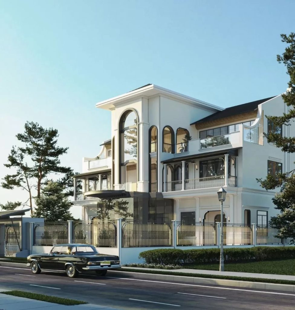 Nhà phố Indochine cao cấp