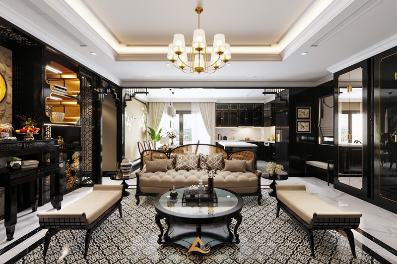 Đặc trưng phong cách Indochine trong nhà phố