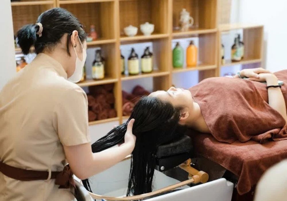 Tiệm gội đầu chuyên nghiệp