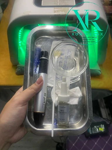 Tiệm gội đầu với sản phẩm chất lượng
